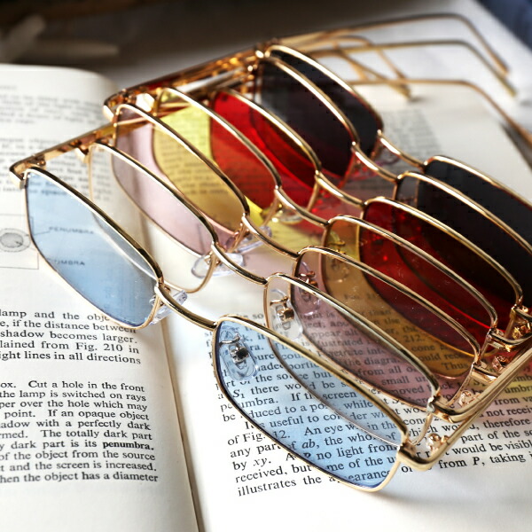 楽天市場】NEO JEALOUSY 伊達メガネ スクエア サングラス カラーレンズ