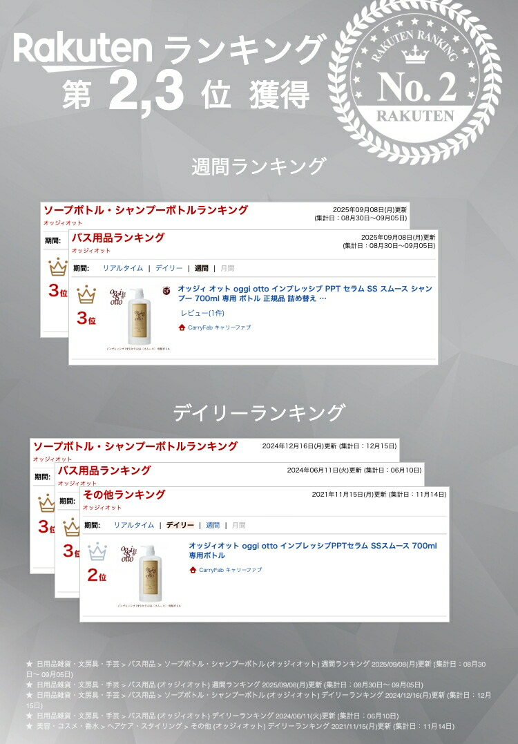 楽天市場】オッジィ オット oggi otto インプレッシブ PPT セラム SS