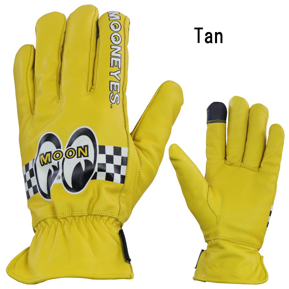 楽天市場】OMG-032 ムーンアイズ ウィンターレザーグローブ MOONEYES