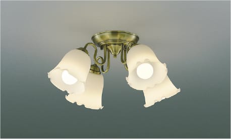 楽天市場】AA39965L LEDシャンデリア (〜6畳) LED（電球色） コイズミ