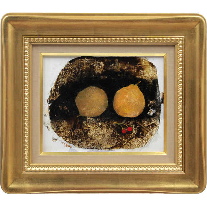 楽天市場】絵画 稲垣昌紀 油絵・油彩画 『黄色の果実』 果実 果物 静物