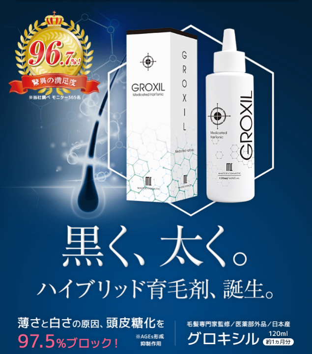 楽天市場】【ポイント10倍！4日20:00~11日1:59】 グロキシル ヘア