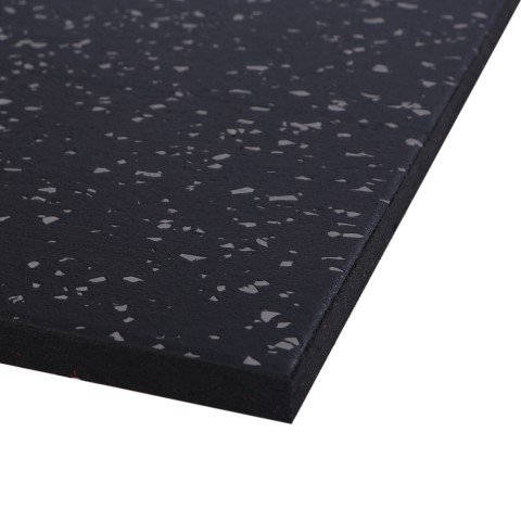 楽天市場】ISL ラバートレーニングマット ブラックxグレーチップ 15mm