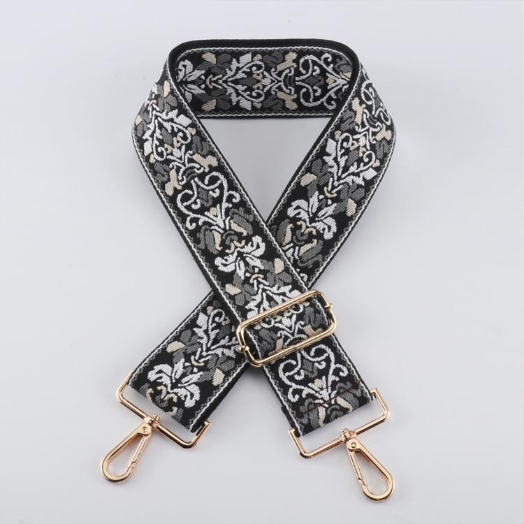 楽天市場】ショルダーベルト 幅広 刺繍 太め 編み込み ショルダー