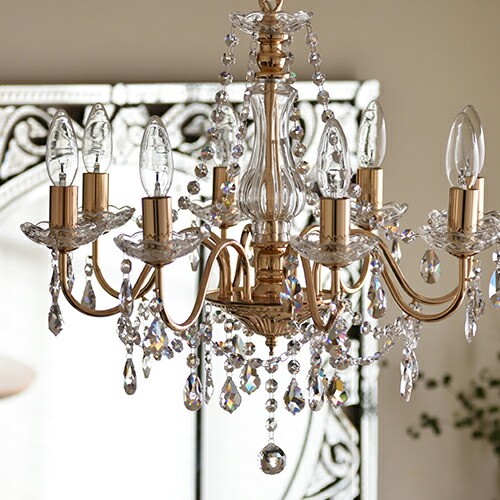 楽天市場】シャンデリア【マリーゴールド】アスフォークリスタル使用