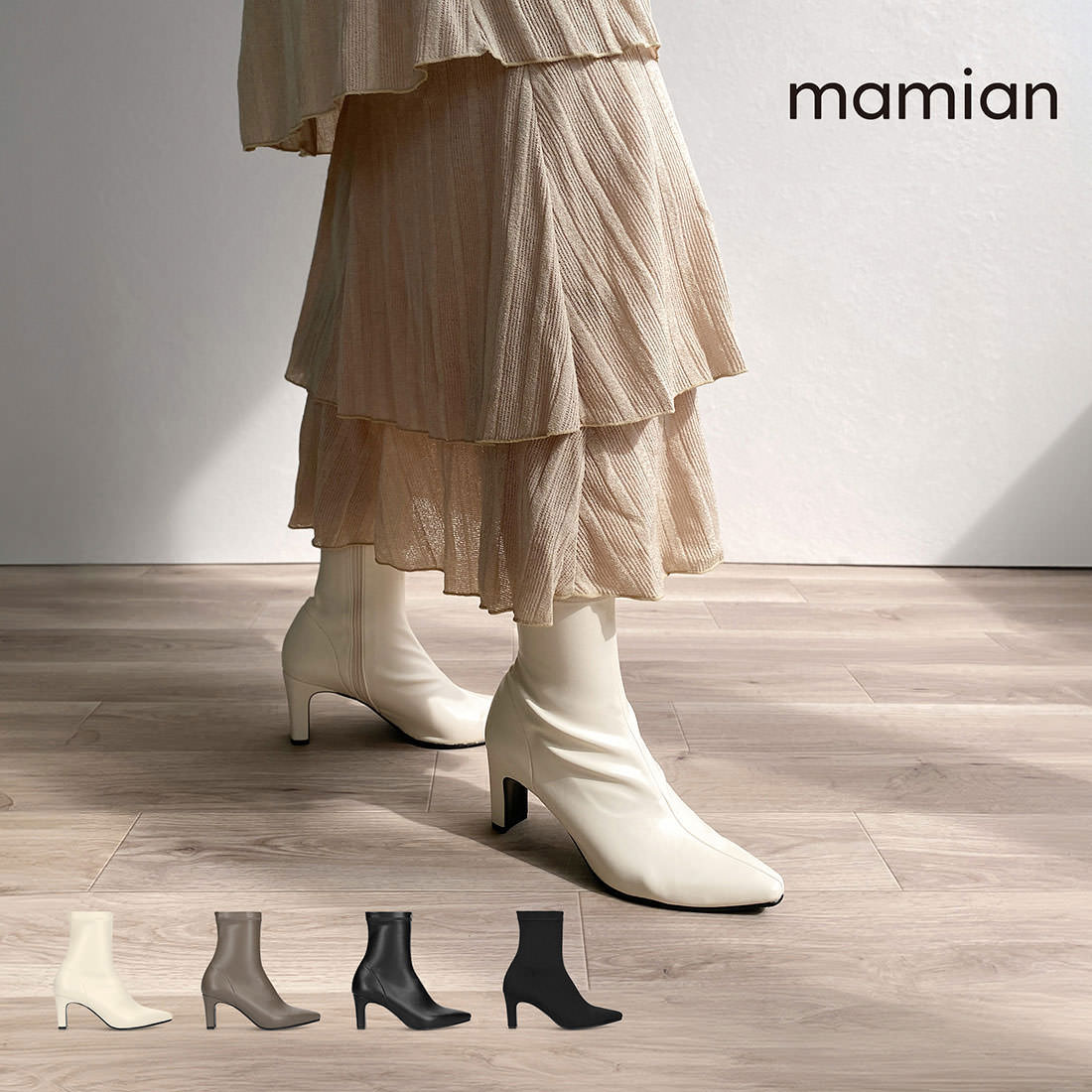 楽天市場】【60%OFF：お買い得アイテム】美脚ショートブーツ 足が痛く