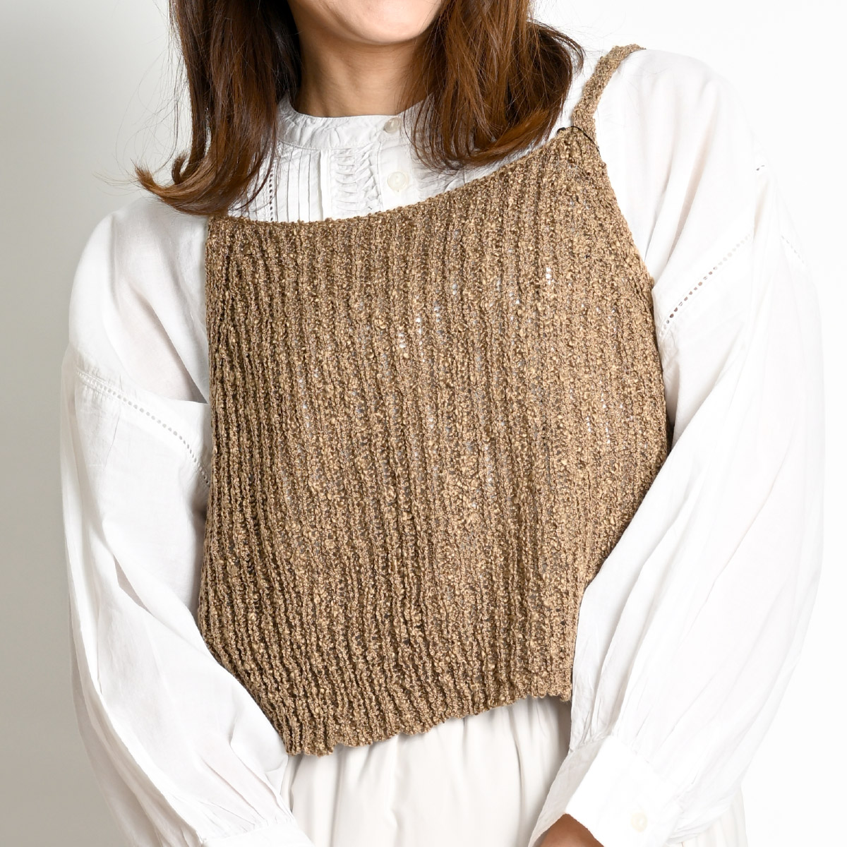 楽天市場】【期間限定半額】ニットビスチェ ビスチェ レディース