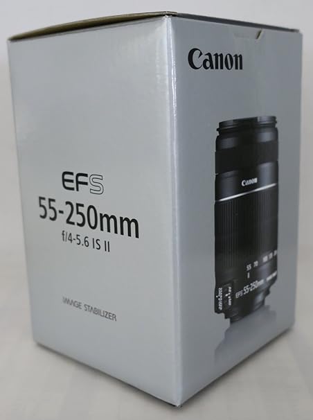 楽天市場】Canon キヤノン 望遠ズームレンズ EF-S55-250mm F4-5.6 IS
