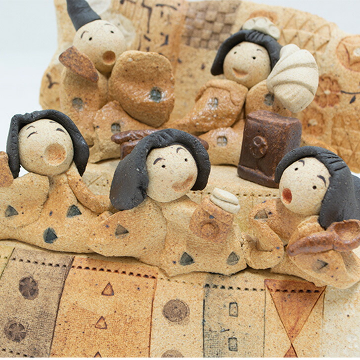 楽天市場】滝上真由美作 おもしろ雛 二段 送料無料 敬老の日 和雑貨