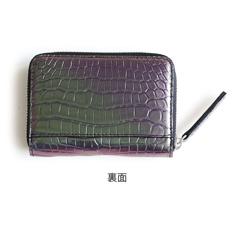 楽天市場】クロコダイル ミニ 財布 キャッシュレス メンズ 日本製