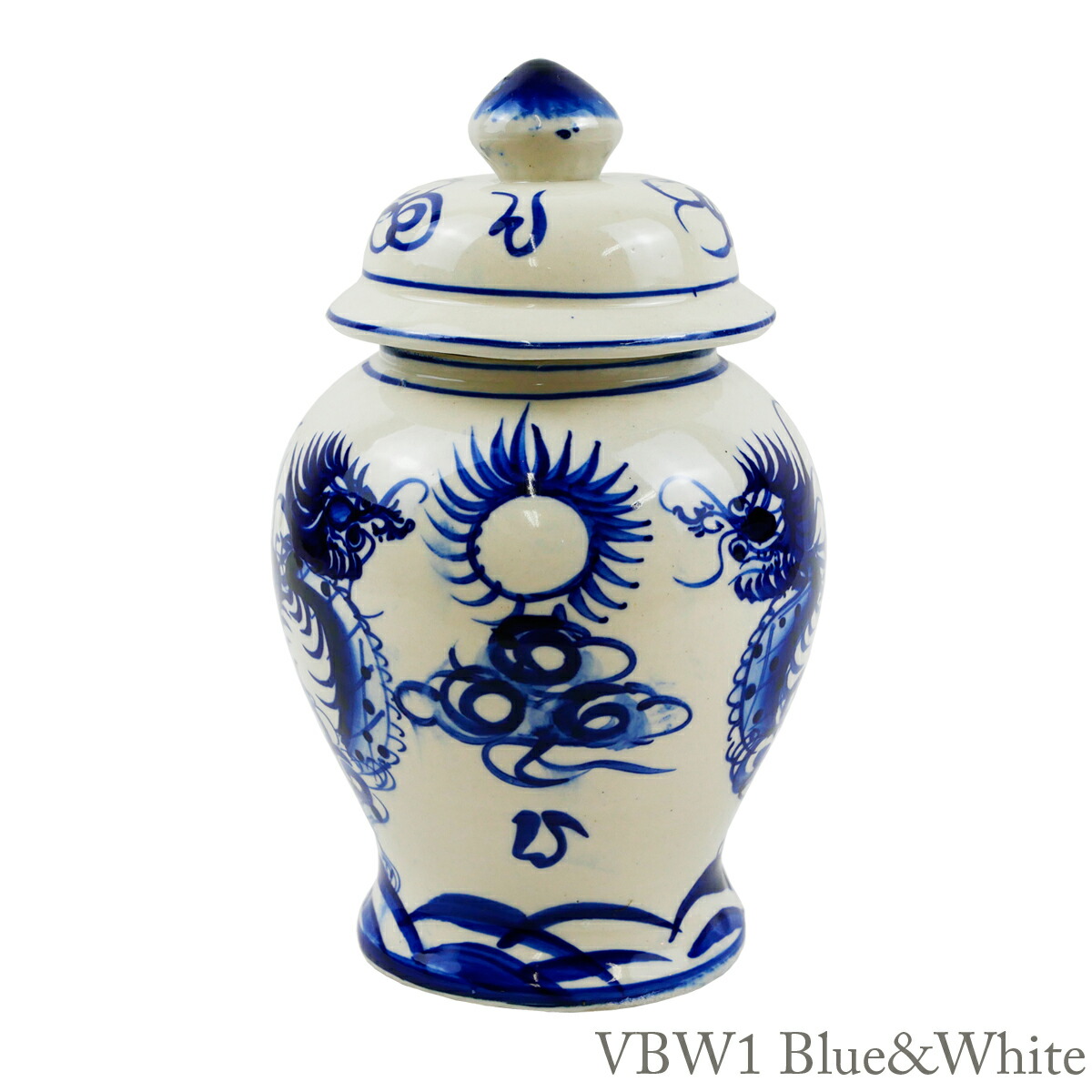 楽天市場】ジンジャージャー ポット 飾り壺 シノワズリ ベトナム伝統