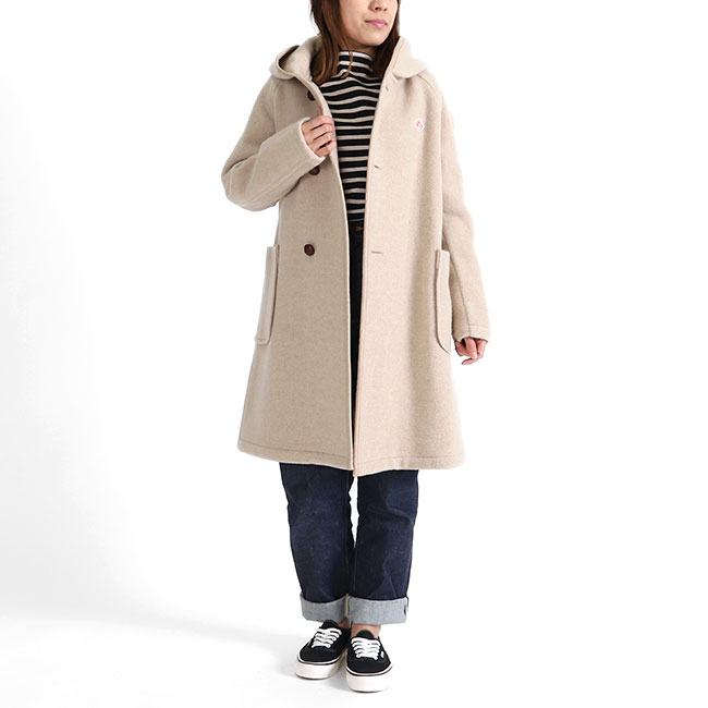 楽天市場】DANTON ダントン ウールモッサ ウールフードコート JD-8905