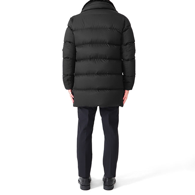 楽天市場】HERNO ヘルノ デタッチャブルフード スタンドカラー ダウン