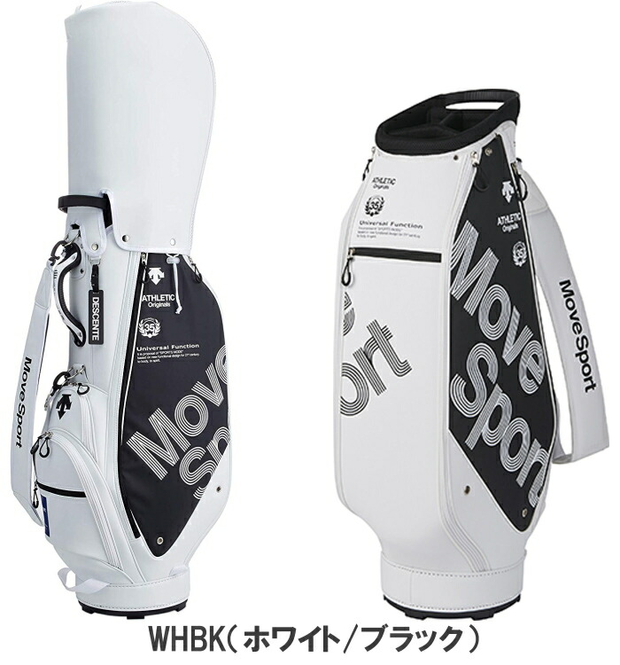 楽天市場】デサント ゴルフ DQBPJJ03 キャディバッグ 9型 47インチ対応