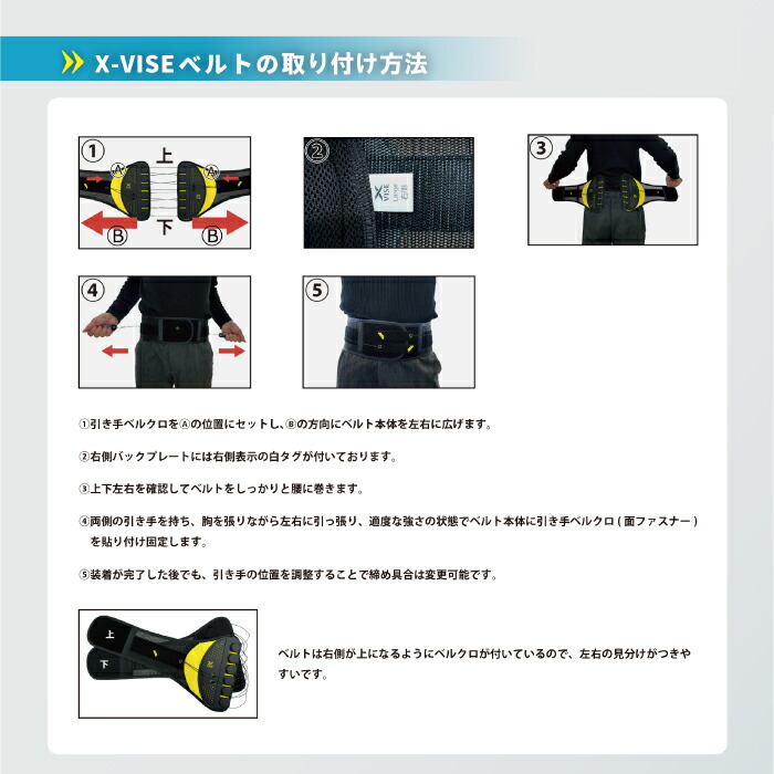 楽天市場】リンクス X-VISE クロスバイス 動滑車式骨盤ベルト 腰ベルト