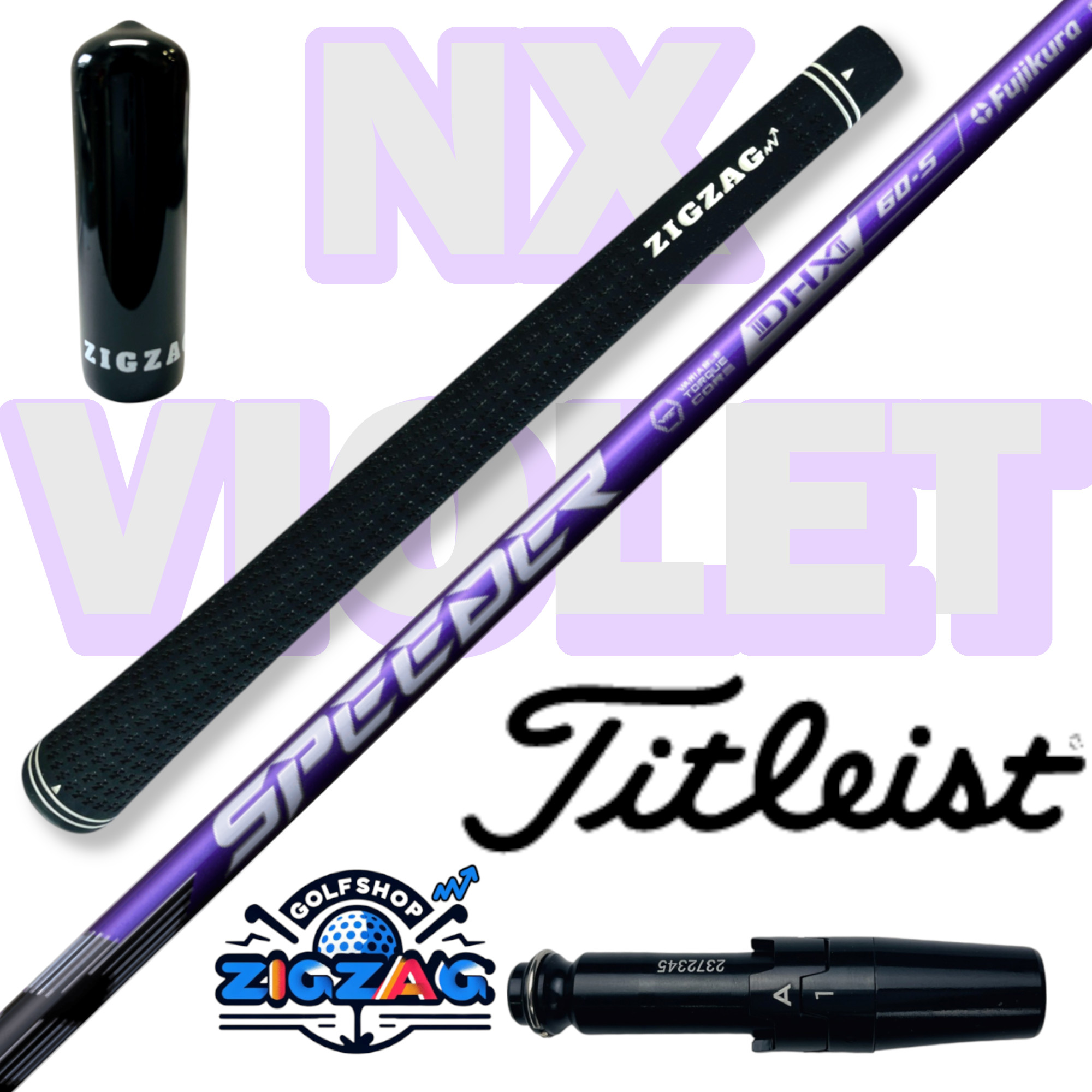 楽天市場】スピーダー NXバイオレット タイトリストスリーブ付き