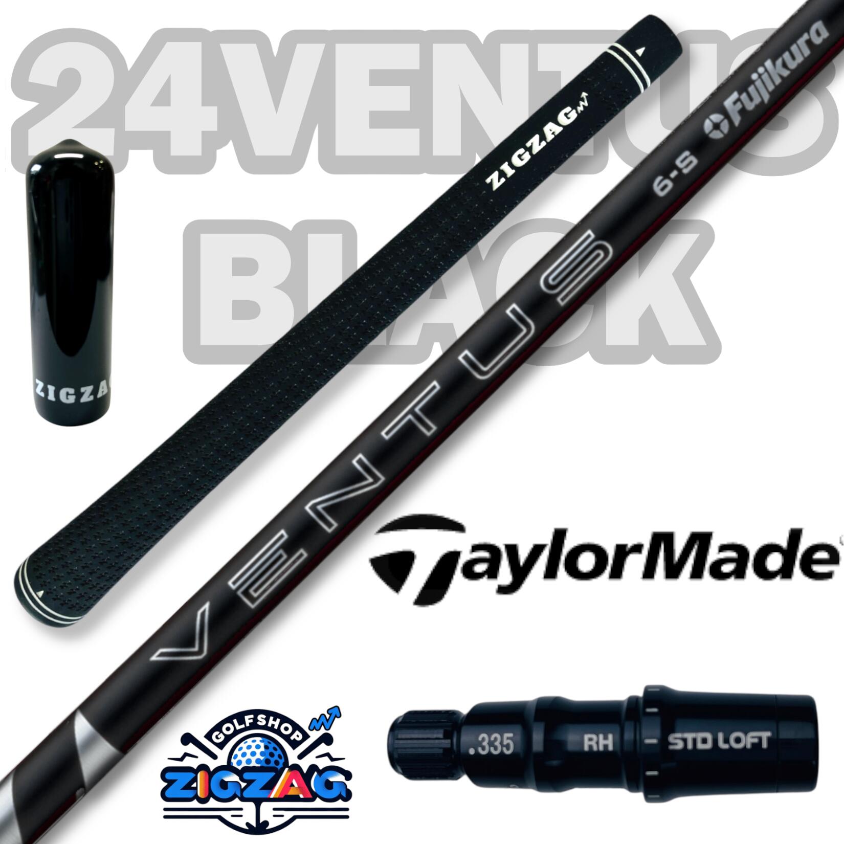 テーラーメイド1w用スリーブ付 FUJIKURA VENTUS TR BLACK 6S 44.75inch