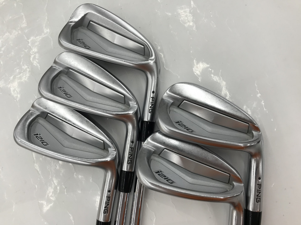 pine i210 5番 PING i210 5-PW #5〜W 6本セット ピンi210アイアン 6