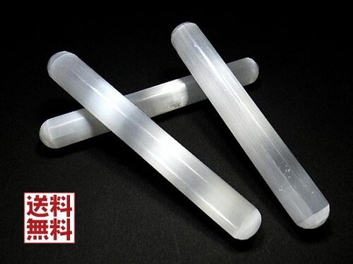 楽天市場】セレナイト ワンド 使い方説明カード付 ジプサム 透石膏