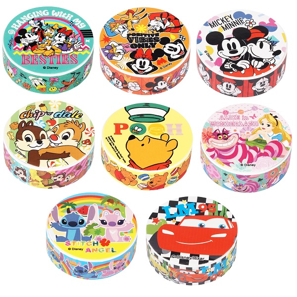 3/18まで】大量マスキングテープロールシールディズニー海外 約380個