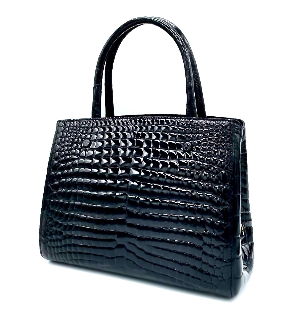 楽天市場】クロコダイルバッグ【SALE】 クロコダイル ハンドバッグ