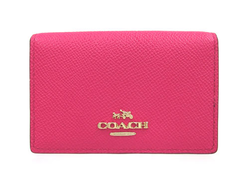 楽天市場】COACH コーチ カードケース 名刺入れ パスケース レザー