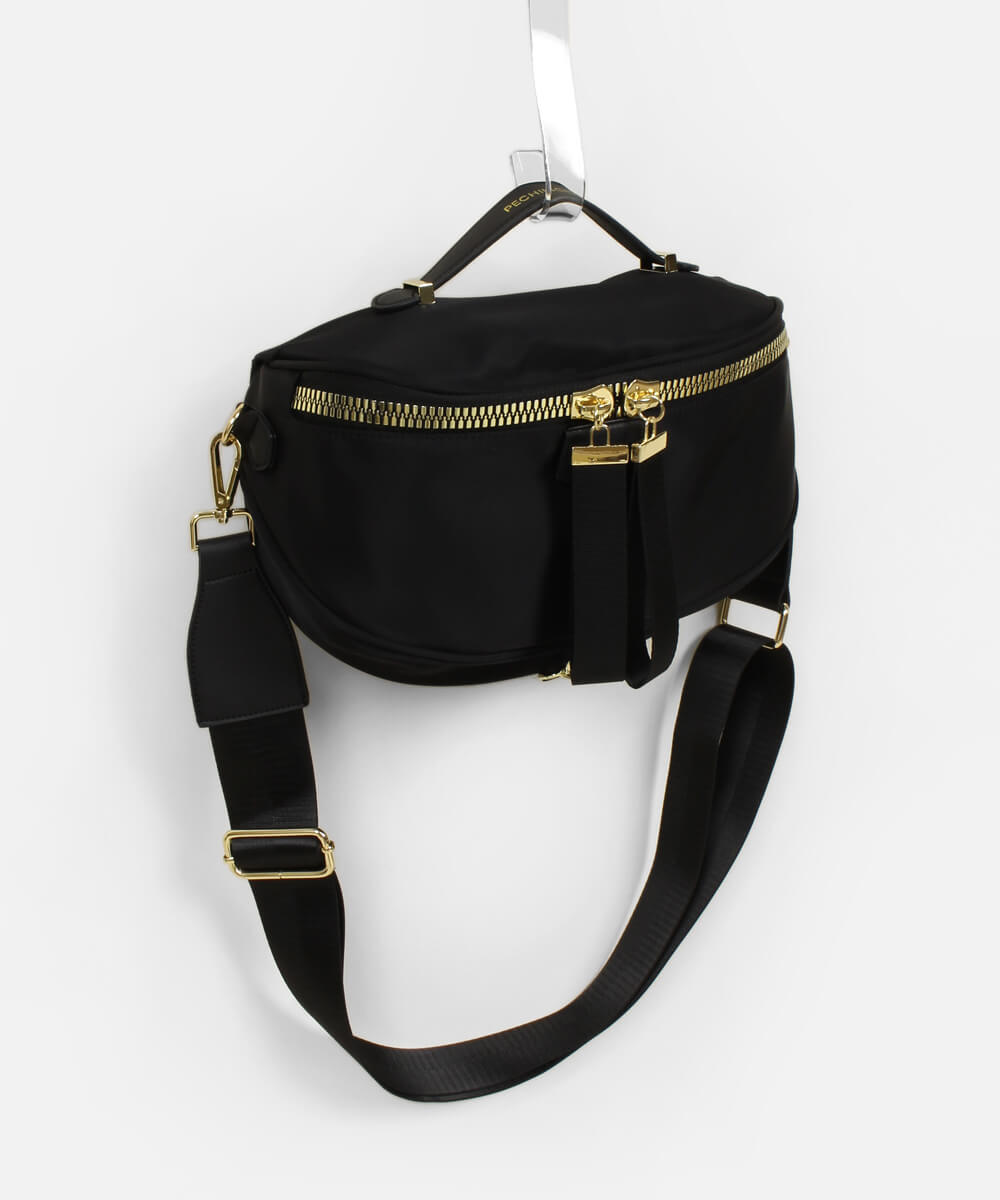 楽天市場】PECHINCHAR ペシンシャ メタルファスナー ショルダーバッグ