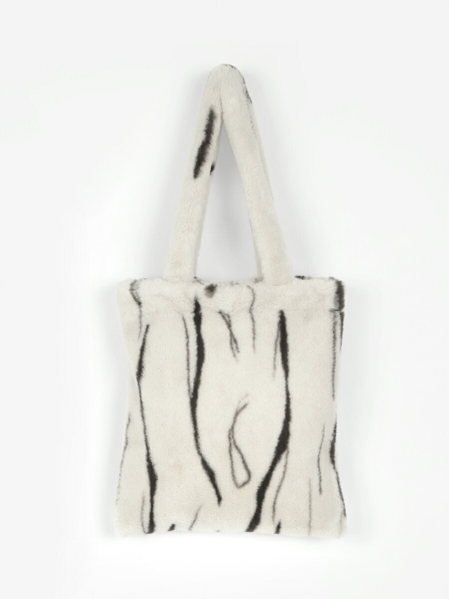 楽天市場】RADIATE ニュアンスデザインフェイクファートートバッグ