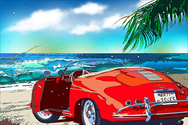 楽天市場】◇ 鈴木英人「此処より永遠に」 2019年 EMグラフ 額付版画