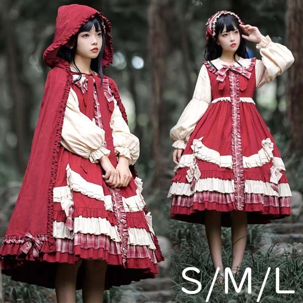 楽天市場】ロリータ クラロリ ワンピース ゴスロリ Aライン Lolita