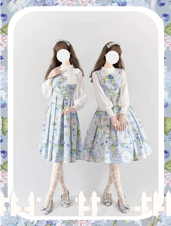 楽天市場】ロリータ ワンピース 花柄 レディース ゴスロリ ミモレ丈