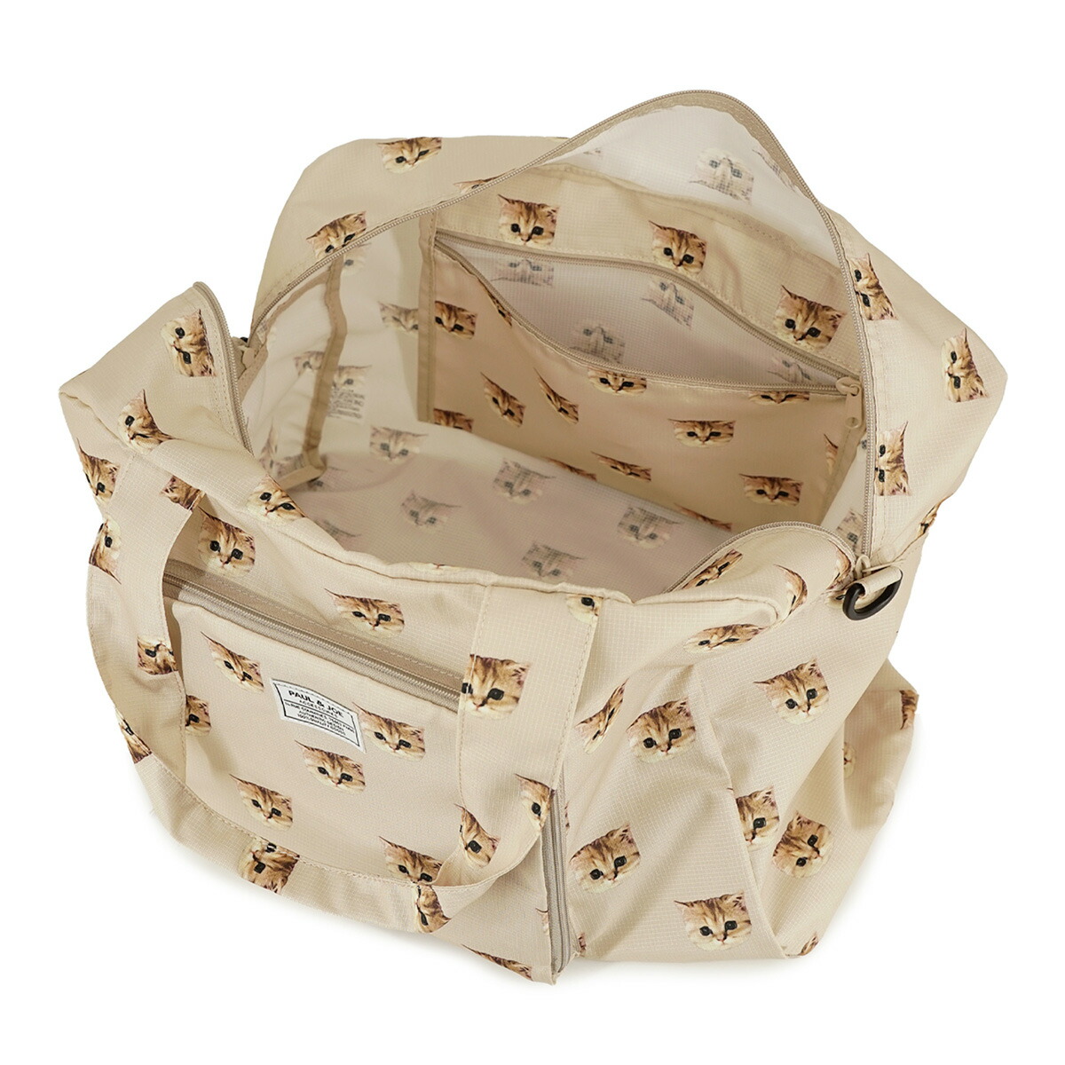 楽天市場】PAUL ＆ JOE ポールアンドジョー 折りたたみ ボストンバッグ