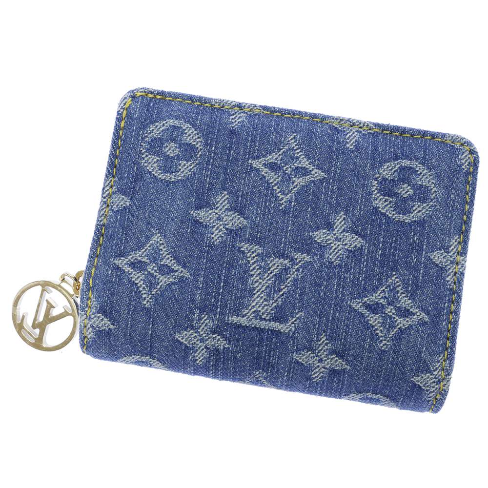 楽天市場】ルイヴィトン 二つ折り財布 モノグラム・デニム