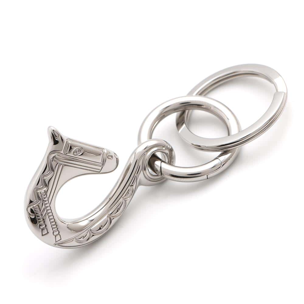 楽天市場】エルメス キーホルダー シュヴァル 花火師 ステンレス