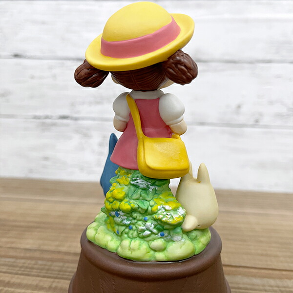 楽天市場】となりのトトロ 磁器オルゴール 【メイちゃんとおさんぽ
