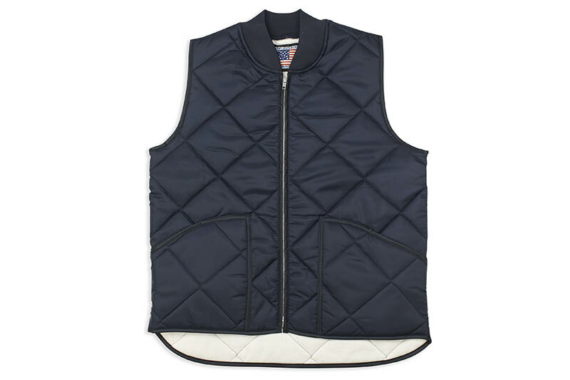 楽天市場】SNAP'N'WEAR HEAVY THERMAL-LINED QUILTED VEST (#310:NAVY