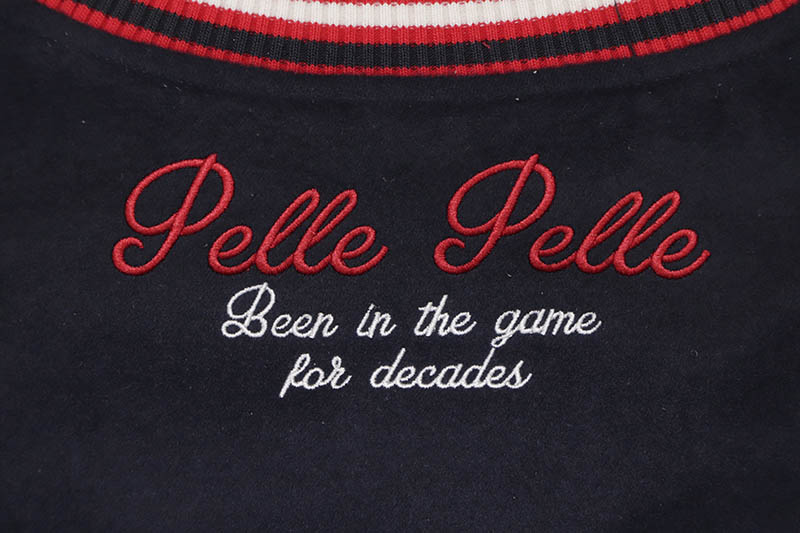 楽天市場】Pelle Pelle VARSITY JACKET (322-37474-NVY:NAVY)ペレペレ