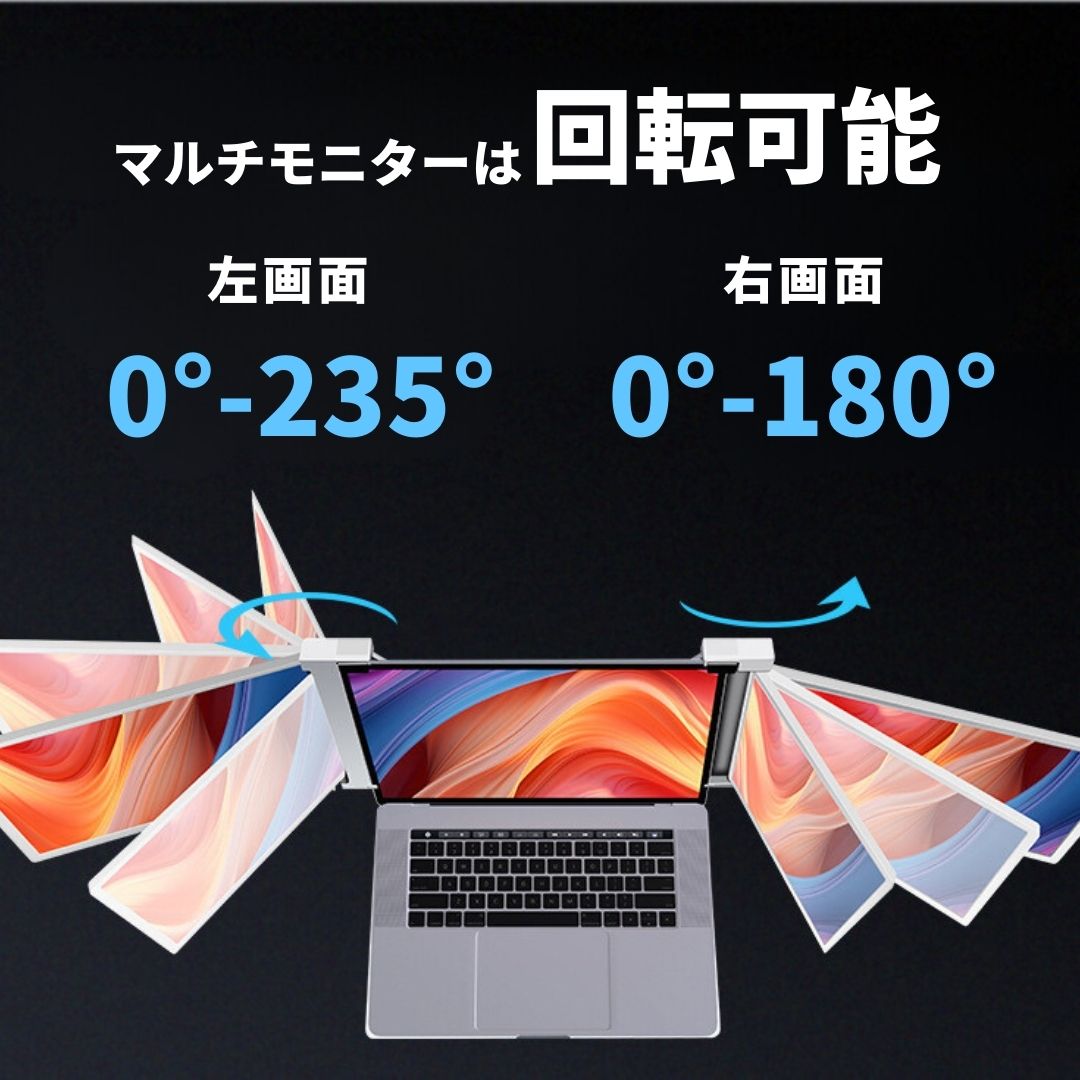 楽天市場】店長暴走！限界価格☆13.3インチ デュアル モバイルモニター