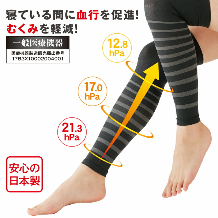 楽天市場】足 むくみ 解消 グッズ [ 一般医療機器 夜用足楽サポーター