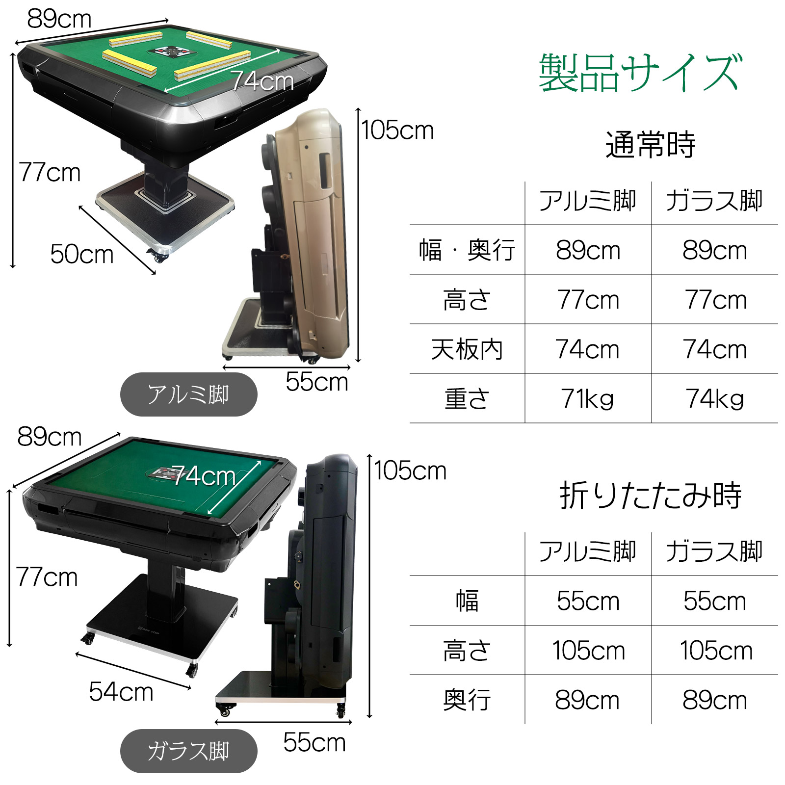 楽天市場】【☆3/1 P11倍&1,000円OFFcp!】【☆雑誌掲載】全自動麻雀卓