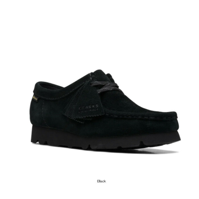楽天市場】CLARKS (クラークス) ワラビーゴアテックス （ブラック