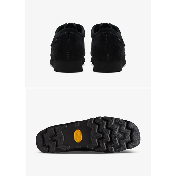 楽天市場】CLARKS (クラークス) ワラビー ゴアテックス （ブラック