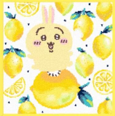 楽天市場】【月間優良ショップ】 うさぎレモンドット ハンカチ feiler