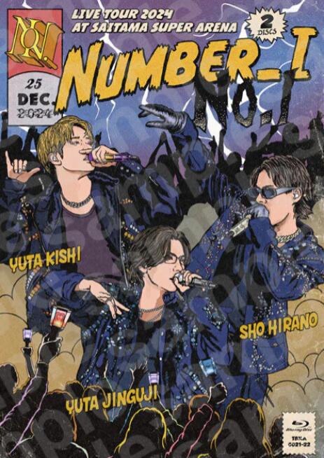 楽天市場】「Number_i LIVE TOUR 2024 No.I」通常盤 Blu-ray ナンバー