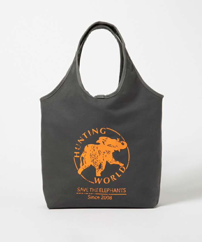 楽天市場】【公式】HUNTING WORLD ボルネオチャリティー[トートバッグL