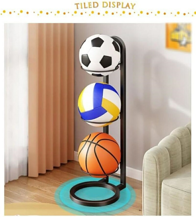 楽天市場】ボールスタンド バスケボールスタンド フットボール ボール