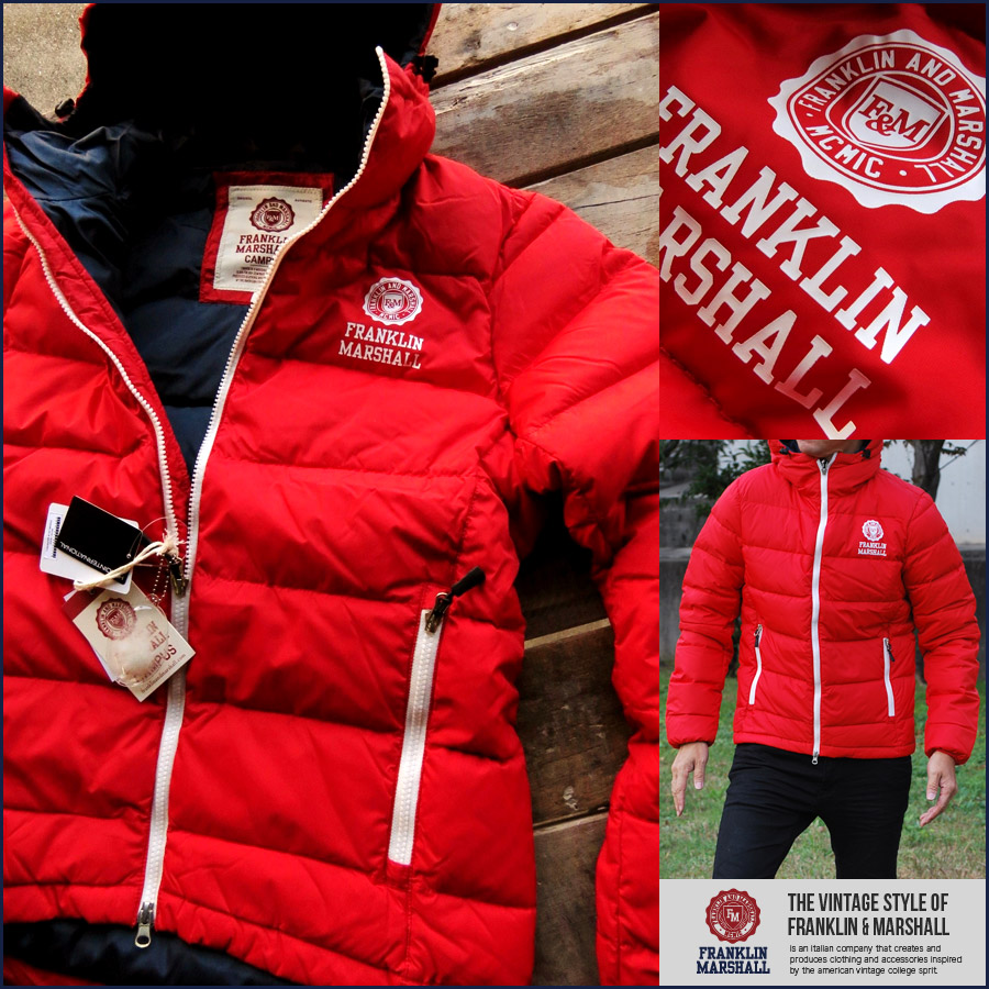 楽天市場】フランクリンマーシャル FRANKLIN & MARSHALL ダウン