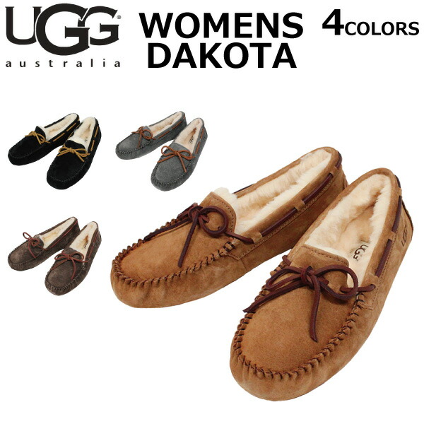 楽天市場】UGG アグ WOMENS DAKOTA ウィメンズ ダコタモカシン