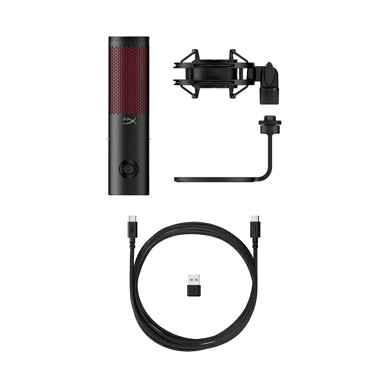 楽天市場】［メーカー公式店］HyperX QuadCast 2 コンデンサーマイク