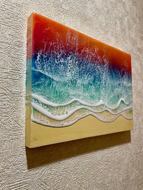 楽天市場】【HA-JA WORLDオーシャンレジンアートパネル001】オーシャン